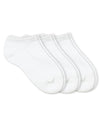 Jefferies No Show/ Low Cut Socks - White 3 pr pack