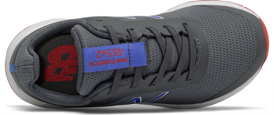 455V2 - Lead / Cobalt / Velocity Red Lace